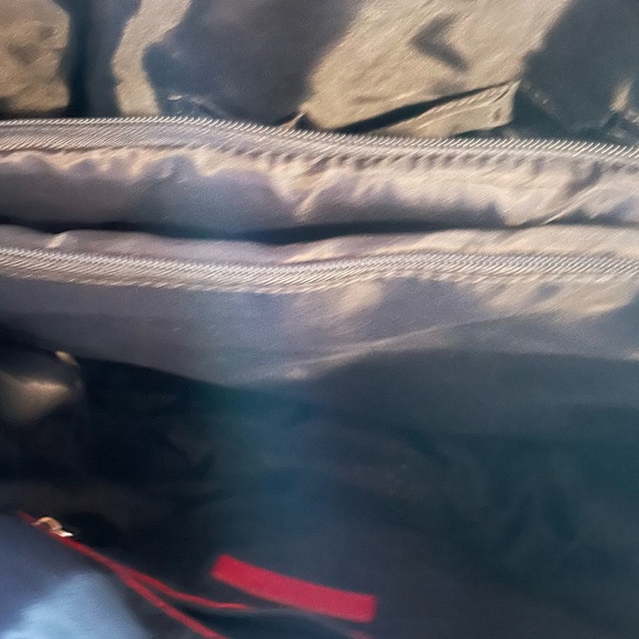 Tommy Hilfiger Black White Signature TH Logo Large Tote Shoulder Bag $108 - Picture 8 of 8